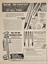 1947 Print Ad Penman Special Deluxe Ball Point Pens,Mechanical Pencil Ch... - £15.55 GBP