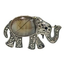 vintage elephant brooch - £19.93 GBP