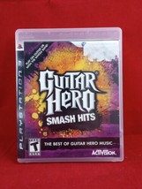 Guitar Hero: Smash Hits (PlayStation 3, 2009) Complete Tested Working Fr... - £24.98 GBP