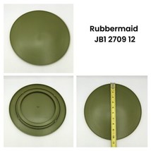 Rubbermaid  Avocado Green LAZY SUSAN 10.5&quot; 2709 Vintage Spinning Shelf Tray - $8.76