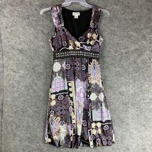 Motherhood Maternity Dress Small Women&#39;s A-Line Paisley 100% Polyester S - $25.11 CAD