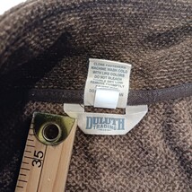 Duluth Trading Co RN#106803 Men's Brown Fleece Full Zip Jacket Pockets Size 2XL image 4