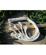 Cotton Discipline Rope Whip (scourge, flogger): Tool of Initiation and Penance - $20.00