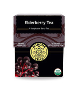 Buddha Tea Organic Elderberry Tea, 18 Tea Bags - £8.32 GBP