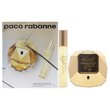 Lady Million by Paco Rabanne for Women - 2 Pc Gift Set - £98.66 GBP