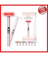 Portable 7 Color LED Facial Massager for Collagen Boost and Skin Repair - $914.25 MXN