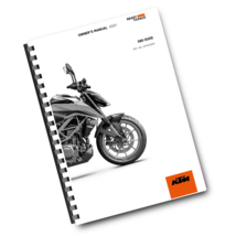 KTM 2021 - 390 DUKE US EDITION  - OWNERS MANUAL USER GUIDE - $24.88