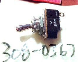 308-0367 ONAN TOGGLE SWITCH ON-OFF 2 PRONG cutler hammer 3 amp 250 volt ... - $7.99