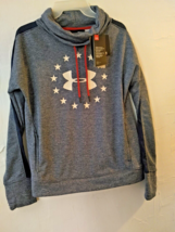 Women&#39;s Under Armour 2016 Freedom Collection Small LS Loose Cowl Neck Shirt NWT - £22.09 GBP