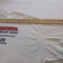 Gildan Men White Cotton T-Shirt Graphic Steve Serra Auto Group Short Sleeve 2XL image 11