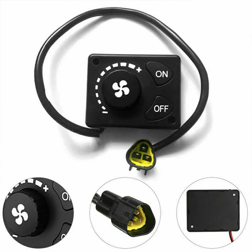 1PC Parking Heater Control LCD Knob Controller Switch Vehicles Diesel Air 12/2 - £15.24 GBP