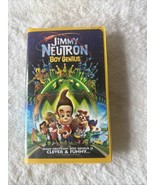 Jimmy Neutron Boy Genius (VHS 2002 ClamShell) Nickelodeon - $187.92 MXN