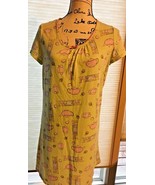 Women’s Sleepwear Nightgown Gown No Tags Small Green Mom Coffee Cotton S... - $6.88