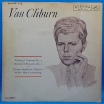 Van Cliburn &amp; Walter Hendl Chicago SO LP PROKOFIEFF #3, MacDOWELL #2 RCA... - $3.95