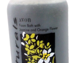 Naturals Foam Bath Jasmine &amp; Orange Flower Rare AVON 8.4 OZ - £15.45 GBP