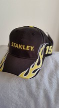 OLD VTG Carl Edwards #19, Stanley Racing w/flames on a NASCAR ball cap  - £15.73 GBP