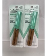 (2) 400 Medium Deep Almay Clear Complexion Target Concealer Salicylic Ac... - £6.95 GBP