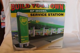 Build Your Own BP Model Service Station Play Set Sealed Bags Original Box, 1995 - £80.61 GBP