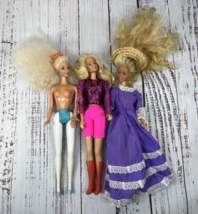 Barbie Doll Lot - All marked 1966 Mattel - 3 Dolls As Shown - SEE DESCRI... - £28.32 GBP
