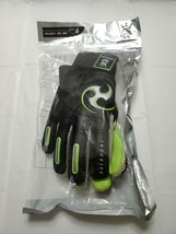 BRINE Triumph 3XG Goalkeeping Gloves Size 6 Black Green New - $26.55