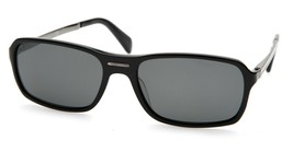 Prada Vpr 15N BRO-1O1 Black Sunglasses 56-17-140mm B38mm Polarized Italy - £112.37 GBP