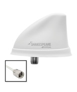 Shakespeare Dorsal Antenna White Low Profile 26&#39; RGB Cable w PL-259 - £81.27 GBP