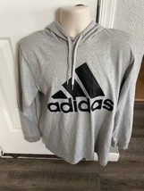 Adidas Men’s Essential Fleece Big Logo Hoodie Large  - £9.00 GBP
