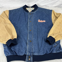 Vintage University Of Florida Gators NCAA Varsity Denim Logo Size Large - $119.95