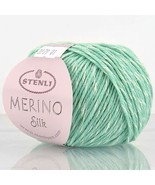 Fine Merino and Natural Silk Yarn (3979 - Spring Green) - £30.59 GBP