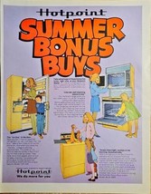 HOTPOINT - General Electric Company-Frig-Oven-Dryer-1971 VTG Print Ad!! - £9.13 GBP