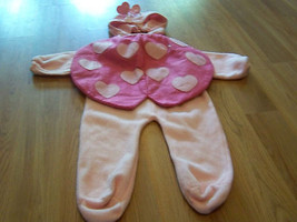 Baby Infant Size 12-18 Months Pink Lady Bug Ladybug Halloween Costume EUC - £18.88 GBP