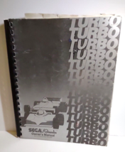 Turbo Arcade Game Service Manual Original Foldout Schematics Video Game ... - $43.23