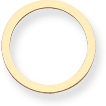 14K Gold Round Stamping Disc 0.018&quot; - £44.32 GBP