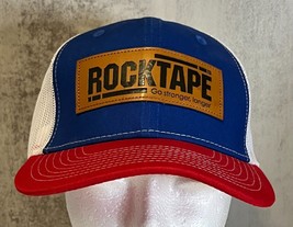 RockTape Mesh Trucker Style Adustable Snapback Hat Cap Go Stronger Longer - £10.99 GBP