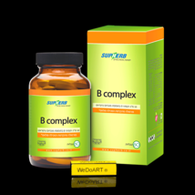 SUPHERB B-50 Complex | 60 Tablets | With magnesium Citrate - £30.02 GBP