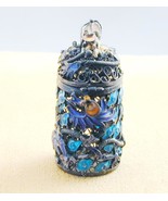 Antique Chinese Export Silver Filigree Enamel Box Dragons Must See - $754.33 CAD