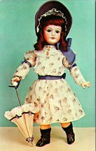 Bisque Doll Delaware Doll  and Toy Collectors Club DE UNP Chrome Postcard A8 - £15.53 GBP