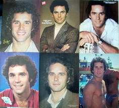 Gregory Harrison ~ 11 Color And B&amp;W Vintage PIN-UPS From 1979-1981 ~ Clippings - £6.58 GBP