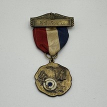 1956 Archery Award Medal Pin Engraved Vintage - £7.07 GBP