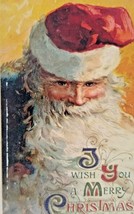 Santa Claus Long Beard Christmas Postcard John Winsch 1912 Germany Vintage - £24.98 GBP