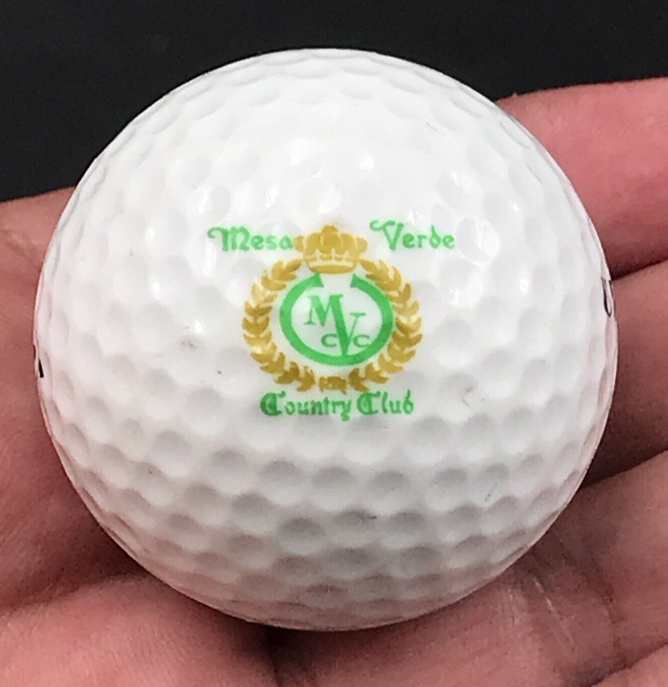 Mesa Verde Country Club Costa Mesa CA California Souvenir Golf Ball Wilson Ultra - $8.59