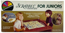 Vintage 1980s Scrabble Crossword Game for Juniors Board Game - £11.00 GBP