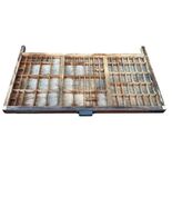 Antique Tubbs Mfg Co Ludington Michigan Wooden Printer Case Letterpress ... - $202.10 CAD