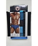 Perry Ellis Portfolio 5-Pack Mens XL Cotton Stretch Briefs Assorted Colo... - €27,43 EUR