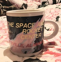 Vtg Alabama Space and Rocket Center Huntsville Alabama Small Coffee Mug ... - $220.06 MXN