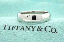 Tiffany &amp; Co Platinum Classic Lucida Forever Wedding Band Ring 6mm Size 10 US - £1,339.32 GBP