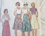 Vintage 1970s Butterick  A Line Skirt Pattern 4067 Size 25 Cut Complete ... - $13.97