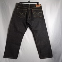 Levi&#39;s 501 XX Men&#39;s Button Fly Straight Leg Dark Wash Denim Jeans Size 4... - £19.83 GBP