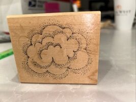 New Cloud Wood Mounted Stamp 2.5 x 2.5 - $18.27 MXN