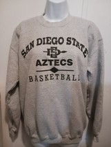 San Diego State Aztecs Basketball Gildan Ultra Cotton Sweatshirt Size M Medium - £23.48 GBP